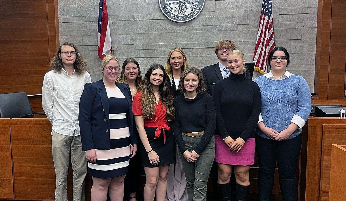 Wittenberg University Mock Trial Students