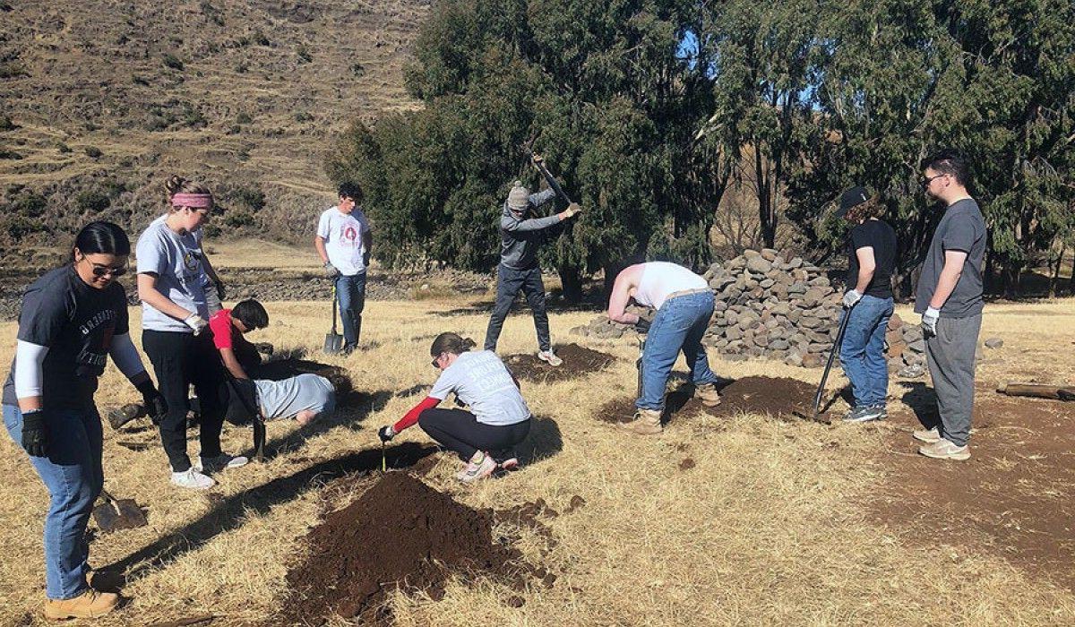 Wittenberg Students Lesotho